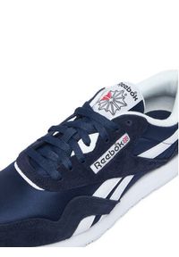 Reebok Sneakersy SS-CLASSIC NYLON 100009276 M Granatowy. Kolor: niebieski. Materiał: skóra, zamsz. Model: Reebok Classic, Reebok Nylon #2