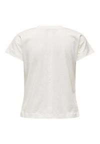 only - ONLY T-Shirt Erica 15308926 Biały Oversize. Kolor: biały. Materiał: bawełna #6