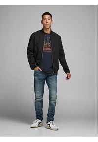 Jack & Jones - Jack&Jones Kurtka bomber Rush 12165203 Czarny Regular Fit. Kolor: czarny. Materiał: syntetyk #7