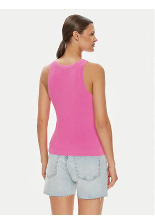 GAP - Gap Top 540641-01 Różowy Regular Fit. Kolor: różowy. Materiał: bawełna