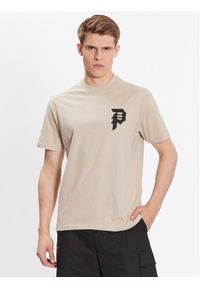 T-Shirt Primitive. Kolor: beżowy. Materiał: bawełna #1