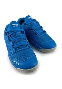 KARAKAL - Buty do squasha i badmintona męskie Karakal KF Prolite Court. Zapięcie: sznurówki. Kolor: niebieski. Materiał: materiał, syntetyk. Szerokość cholewki: normalna. Sport: turystyka piesza