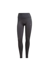 Adidas - Legginsy Seamless Branded 7/8. Kolor: czarny. Materiał: materiał
