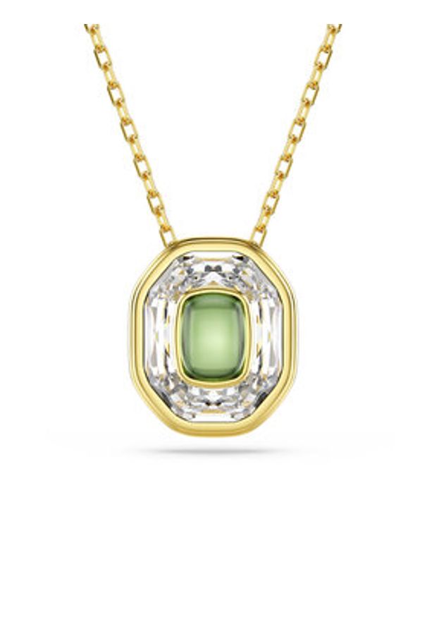 Swarovski Naszyjnik Chroma 5705580 Złoty. Materiał: metalowe. Kolor: złoty