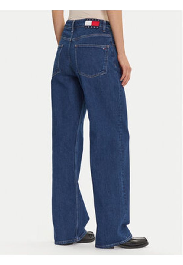 Tommy Jeans Jeansy Mia DW0DW21953 Granatowy Relaxed Fit. Kolor: niebieski