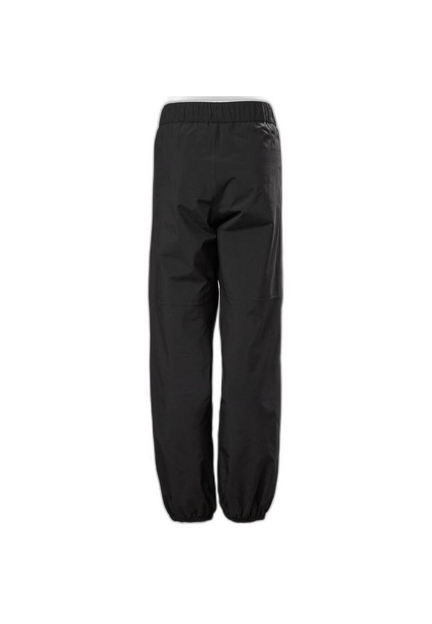 Spodnie przeciwdeszczowe dla dzieci Helly Hansen JR Guard. Kolor: czarny. Sezon: lato. Sport: turystyka piesza