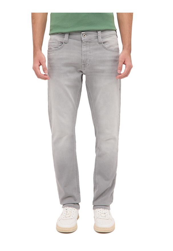 Męskie Spodnie Jeansowe Mustang Style Oregon Slim K Denim Grey 1016319 4500 312