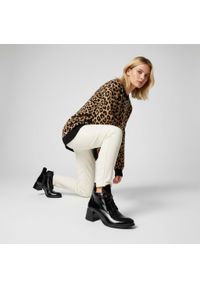 Czarne Botki Armodo Stylowe Obuwie Damskie. Kolor: czarny. Materiał: materiał. Styl: elegancki #3