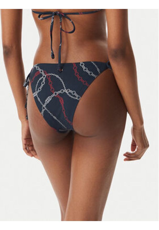 TOMMY HILFIGER - Tommy Hilfiger Dół od bikini UW0UW06395 Granatowy. Kolor: niebieski. Materiał: syntetyk