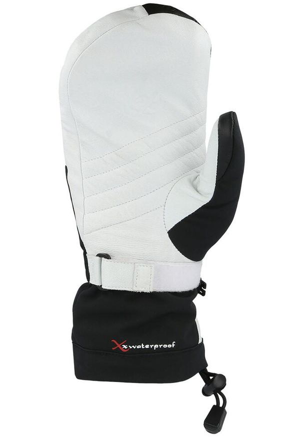 Rękawiczki narciarskie i snowboardowe damskie KINETIXX Alina Mitt white/black. Kolor: biały, wielokolorowy, czarny. Sport: snowboard, narciarstwo