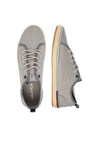 Nautica Espadryle CEO-LEADSMAN-01 Szary. Kolor: szary. Materiał: materiał #7