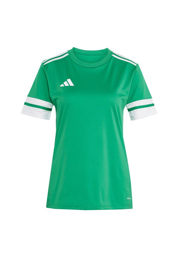 Adidas Sport Squa25 Jsy W Koszulka Damskie. Kolor: zielony. Sport: piłka nożna