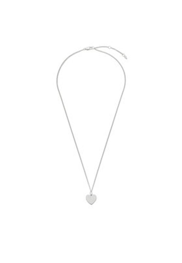 Fossil Naszyjnik JF03330040 Srebrny. Materiał: metalowe. Kolor: srebrny