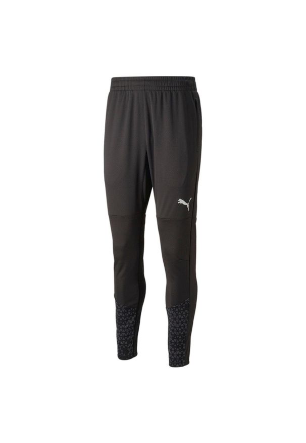 Jogging Puma Team Cup. Kolor: czarny. Materiał: materiał. Sport: bieganie