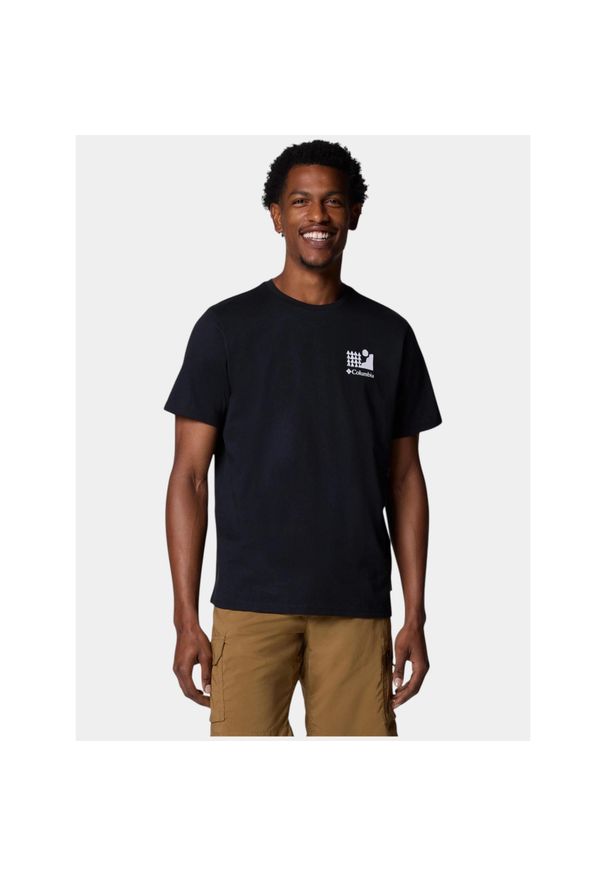 columbia - Columbia Koszulka Explorers Canyon 2036451002. Kolor: czarny