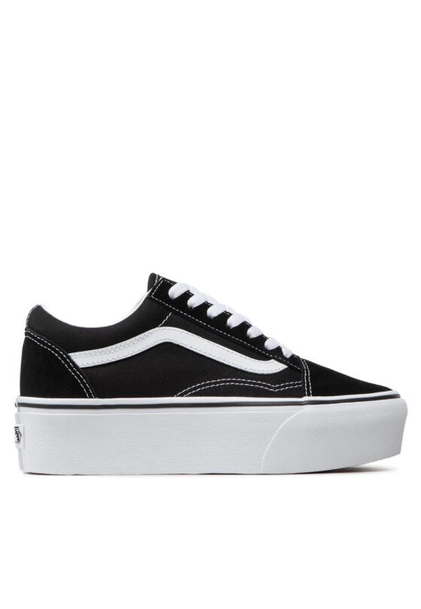 Vans Tenisówki Old Skool Stac VN0A7Q5M6BT1 Czarny. Kolor: czarny. Materiał: materiał