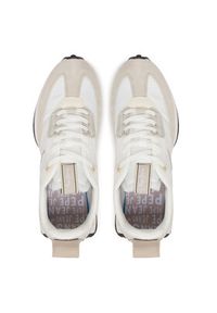 Pepe Jeans Sneakersy PLS60005 Biały. Kolor: biały. Materiał: zamsz, skóra