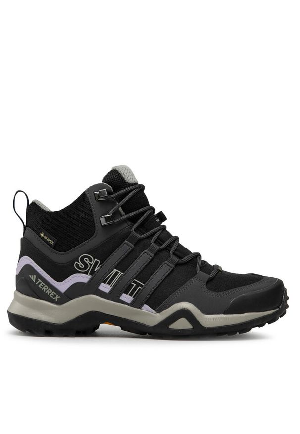 Adidas - Trekkingi adidas. Kolor: czarny. Technologia: Gore-Tex. Model: Adidas Terrex. Sport: turystyka piesza