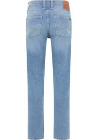 Mustang - Męskie Spodnie Jeansowe MUSTANG Denver Straight Denim Blue 1014878 5000 414 #3