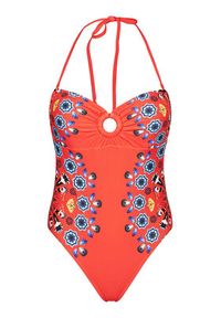 Desigual Strój kąpielowy Waikiki 21SWMK30 Czerwony. Kolor: czerwony. Materiał: syntetyk #4