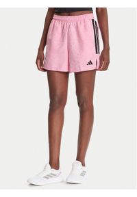 Adidas - adidas Szorty sportowe Tiro x Common Goal JL9207 Różowy Loose Fit. Kolor: różowy. Materiał: syntetyk