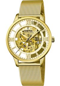 Zegarek Festina Zegarek męski Festina F20667-1 złoty. Kolor: złoty #1