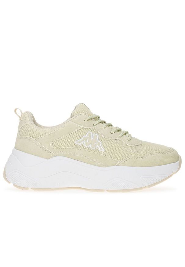 Buty Kappa Askja 243413-4210 - beżowe. Okazja: na co dzień. Kolor: beżowy. Materiał: syntetyk, materiał. Szerokość cholewki: normalna. Sport: turystyka piesza