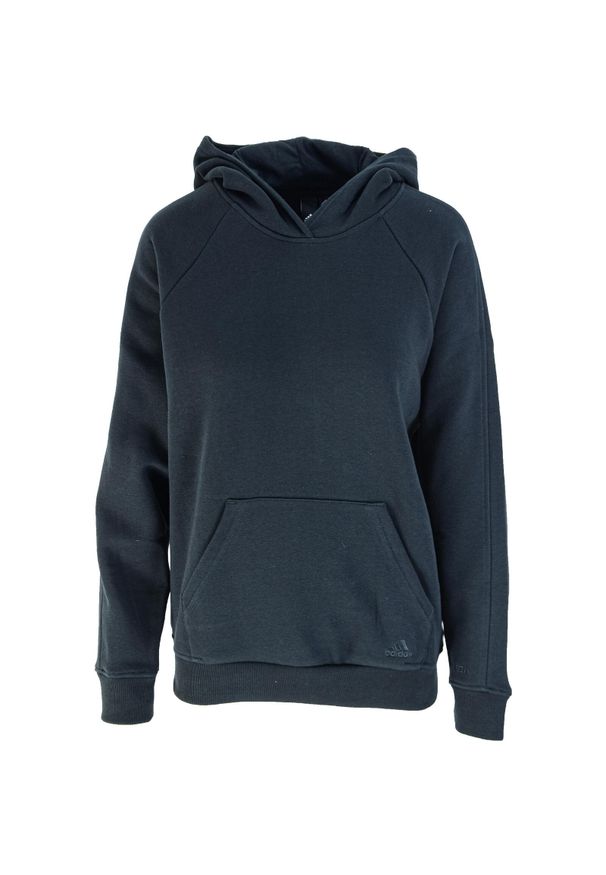 Adidas - Bluza z kapturem adidas ALL SZN Fleece Boyfriend Hoodie, Kobiety. Typ kołnierza: kaptur. Kolor: czarny. Materiał: materiał, bawełna