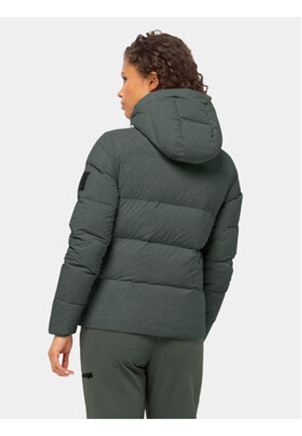 Jack Wolfskin Kurtka zimowa Wandermood Down Jkt 1207321 Zielony Regular Fit. Kolor: zielony. Materiał: syntetyk. Sezon: zima