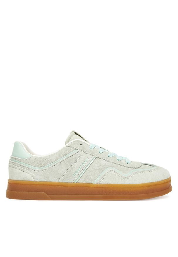 Tommy Jeans Sneakersy The Greenwich EN0EN02806 Zielony. Kolor: zielony. Materiał: zamsz, skóra