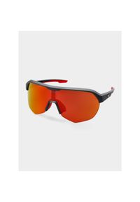 GOG - Okulary Goggle Perseus - matt grey/red - POL 3 red. Kolor: szary