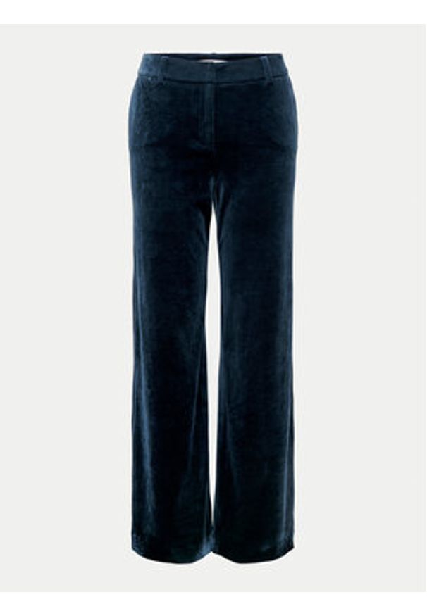 only - ONLY Spodnie materiałowe Kayle 15335852 Granatowy Straight Fit. Kolor: niebieski. Materiał: syntetyk