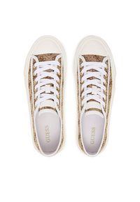 Guess Trampki FLJCR2 FAL12 Brązowy. Kolor: brązowy. Materiał: materiał #2