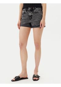 Noisy may - Noisy May Szorty jeansowe Moni 27033697 Szary Slim Fit. Kolor: szary. Materiał: bawełna