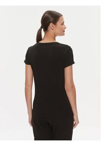 EA7 Emporio Armani T-Shirt 3DTT01 TJFKZ 0200 Czarny Slim Fit. Kolor: czarny. Materiał: bawełna #5