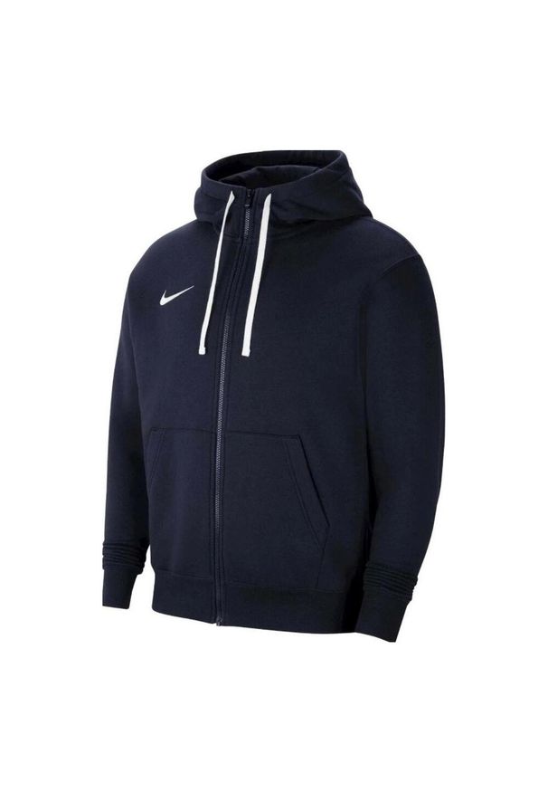 Nike - Bluza Męska Park 20 Z Pełnym Zamkiem Błyskawicznym. Kolor: niebieski