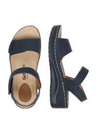 Go Soft Sandały CEO-W23206 Granatowy. Kolor: niebieski. Materiał: skóra #9