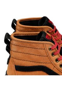 Vans Sneakersy Sentry Sk8-Hi VN0A5KY5Y491 Brązowy. Kolor: brązowy. Materiał: zamsz, skóra #6