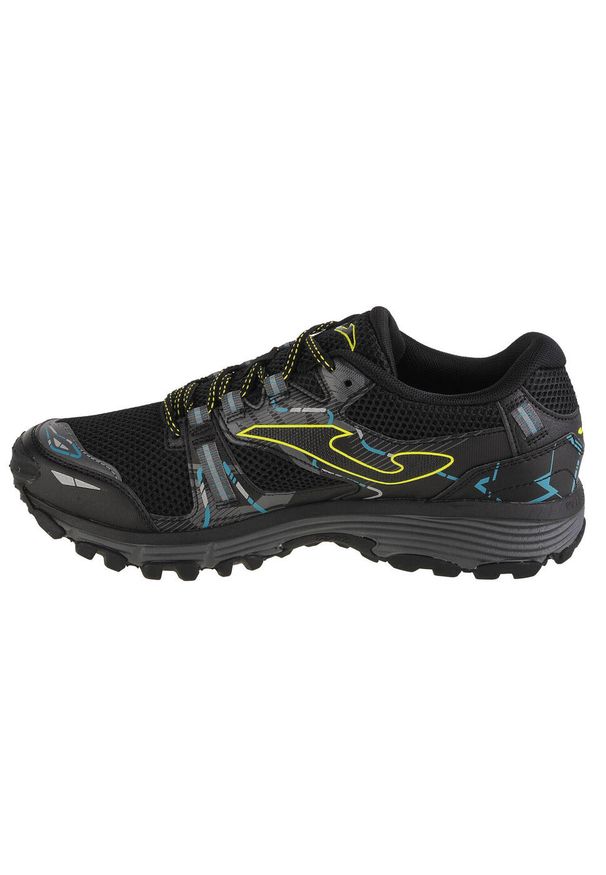 Buty do chodzenia męskie Joma Shock. Zapięcie: sznurówki. Kolor: czarny. Materiał: materiał, tkanina, syntetyk. Szerokość cholewki: normalna. Sport: turystyka piesza