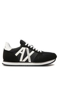 Armani Exchange Sneakersy XUX017 XCC68 K489 Czarny. Kolor: czarny. Materiał: materiał #1
