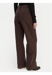 G-Star RAW - G-Star Raw Spodnie materiałowe Deck 2.0 D26432-E078 Brązowy Wide Leg. Kolor: brązowy. Materiał: bawełna #5