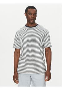 BOSS T-Shirt 50537498 Granatowy Regular Fit. Kolor: niebieski. Materiał: bawełna