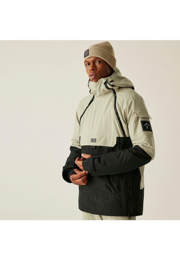 DARE 2B - Kurtka narciarska męska z membraną T-Bar Overhead II Dare 2b. Kolor: beżowy. Materiał: tkanina. Sezon: zima. Sport: narciarstwo