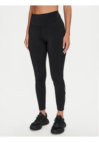 Reebok Legginsy Train BL Tight 100075417 Czarny Slim Fit. Kolor: czarny. Materiał: syntetyk