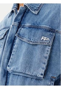 Filling Pieces Kurtka jeansowa Unisex 78620769975 Niebieski Regular Fit. Kolor: niebieski. Materiał: bawełna #7