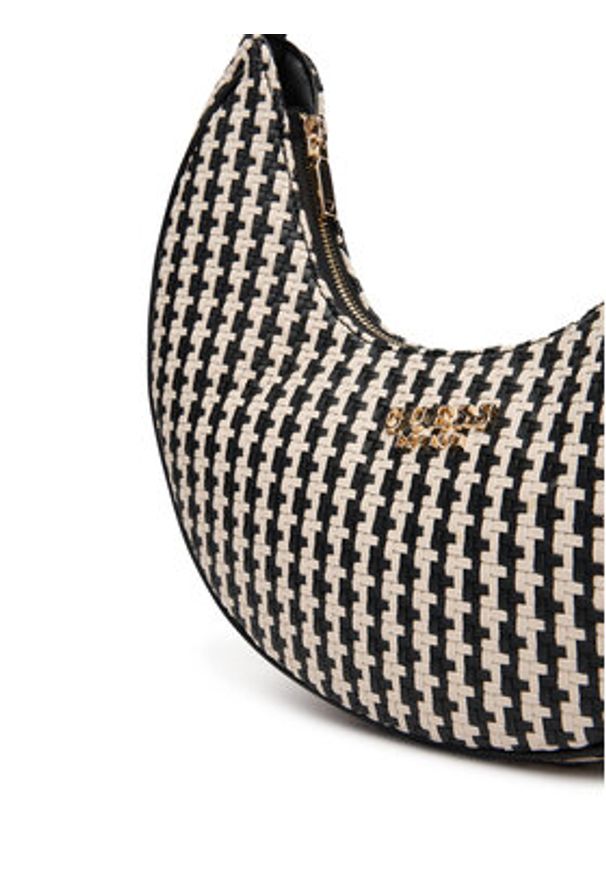 Guess Torebka Mirema HWWG96 31020 Czarny. Kolor: czarny. Materiał: skórzane