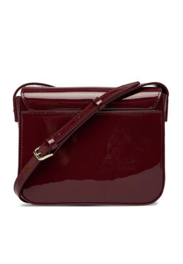 Patrizia Pepe Torebka 8B0303/L125 Brązowy. Kolor: brązowy. Materiał: skórzane, lakierowane