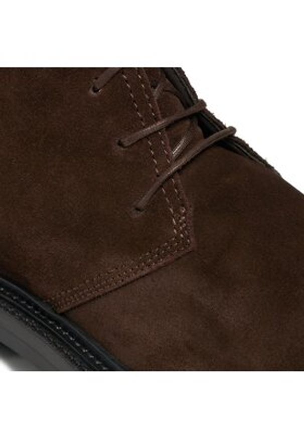 GANT - Gant Trzewiki Fairwyn Mid Boot 27643407 Brązowy. Kolor: brązowy. Materiał: skóra