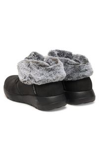 skechers - Skechers Botki On-The-Go Joy 144803/BKGY Czarny. Kolor: czarny. Materiał: materiał