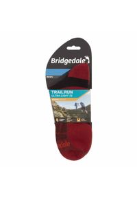 BRIDGEDALE - Skarpety do biegania Bridgedale Ultra LT T2 Merino Sport Low. Kolor: czerwony